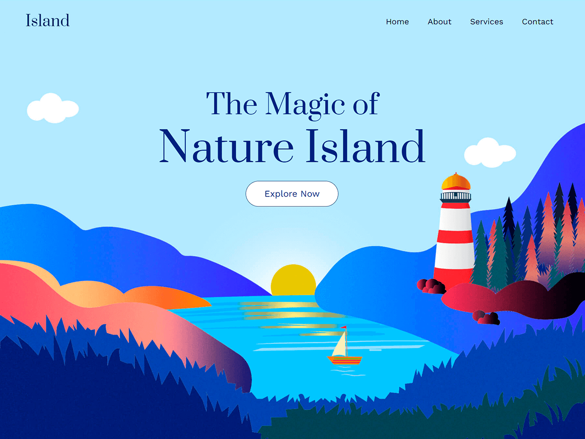 Sample website design 7